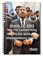March 21, 1965, marked the beginning of the historic Selma to Montgomery march, a pivotal event in the American Civil Rights Movement. Led by Dr. Martin Luther King Jr., the march aimed to highlight the struggle for African American voting rights in the South. The marchers faced significant opposition, but their determination and courage drew national attention to the injustices they were fighting against.
